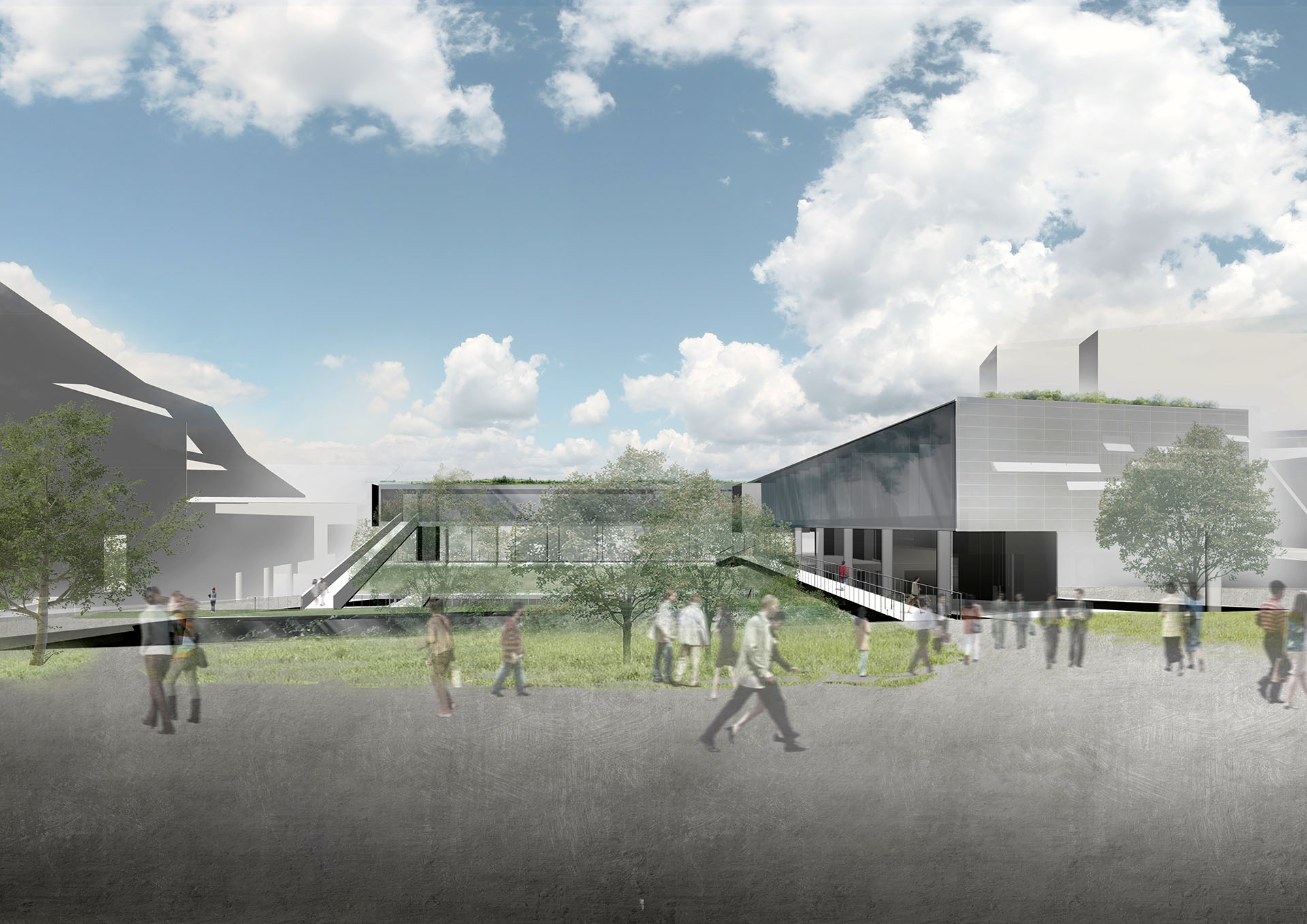 University of Cyprus Med School Architectural Competition - with Ian Ritchie Architects